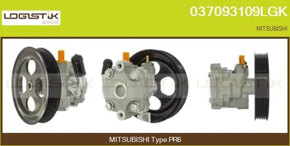 Pompe hydraulique, direction LGK 037093109LGK