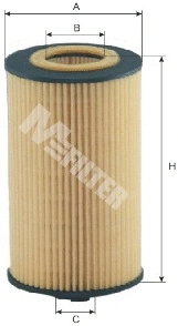 Filtre à huile MFILTER TE 627
