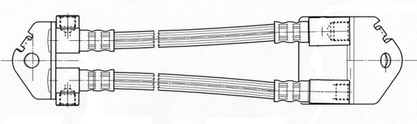 Flexible de frein CEF 512362