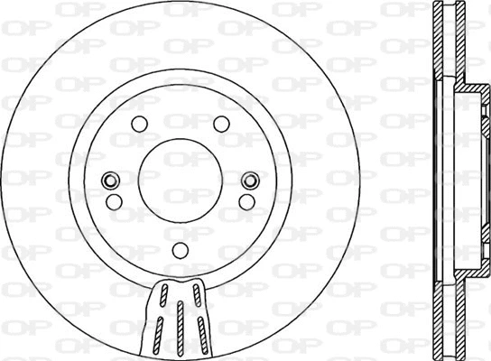 Disque de frein OPEN PARTS BDR2115.20