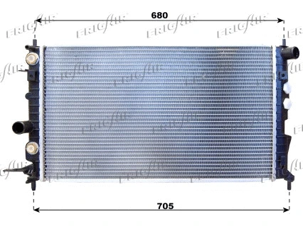 Radiateur, refroidissement du moteur FRIGAIR 0107.3058