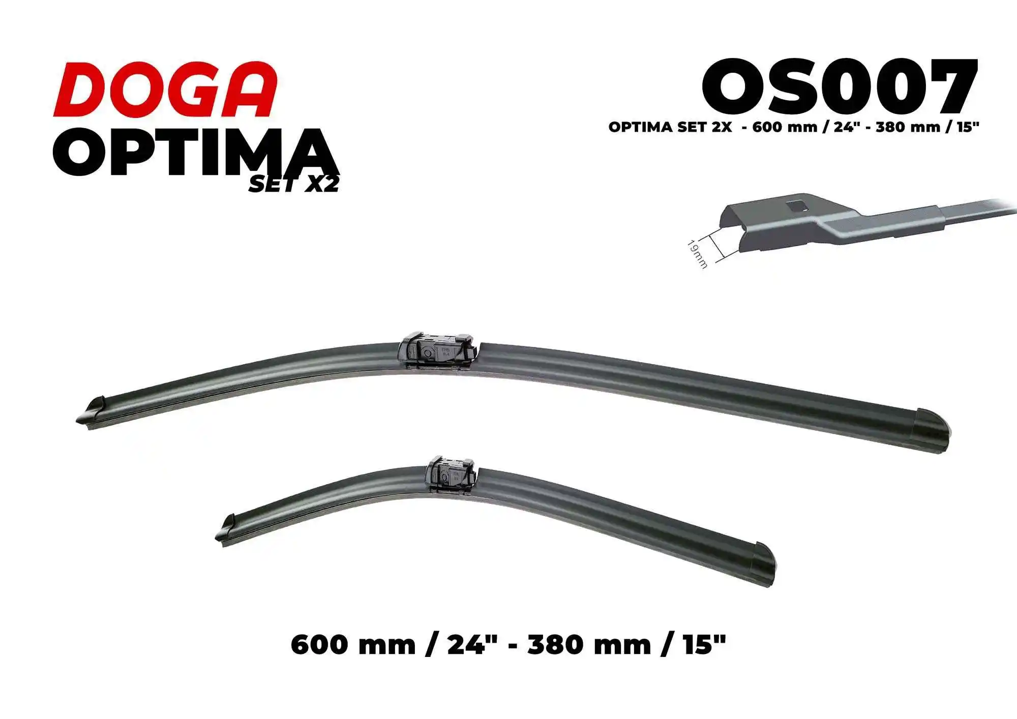 Balai d'essuie-glace DOGA OS007