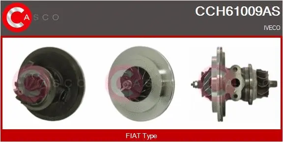 Groupe carter, turbocompresseur CASCO CCH61009AS