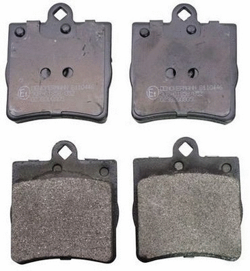 Kit de plaquettes de frein, frein à disque DENCKERMANN B110446