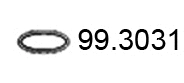 Bague d'étanchéité, tuyau d'échappement ASSO 99.3031