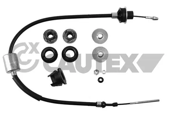 Tirette à câble, commande d'embrayage CAUTEX 038053