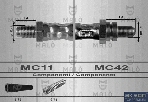 Flexible de frein AKRON-MALÒ 8922