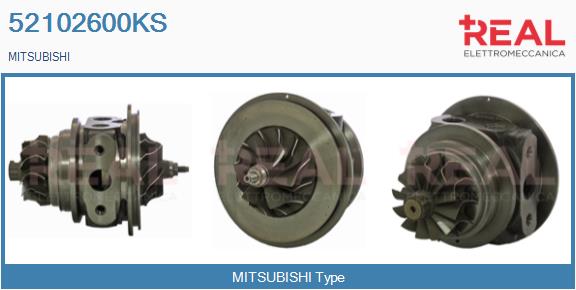 Groupe carter, turbocompresseur REAL 52102600KS