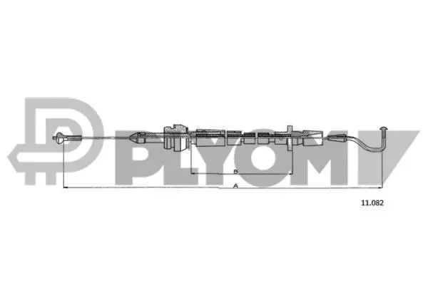 Câble d'accélération PLYOM P466192