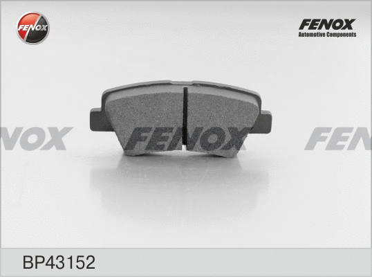 Kit de plaquettes de frein, frein à disque FENOX BP43152