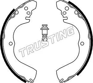 Jeu de mâchoires de frein TRUSTING 064.172