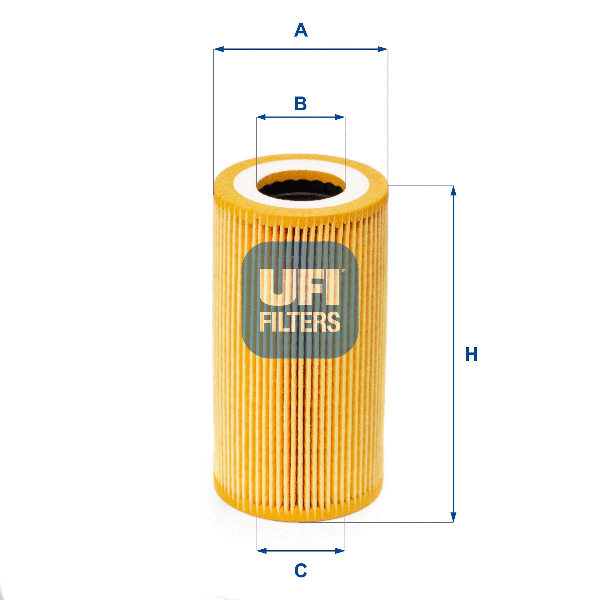 Filtre à huile UFI 25.165.00