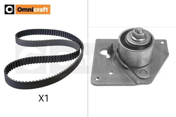 Kit de courroie crantée Omnicraft 2328472