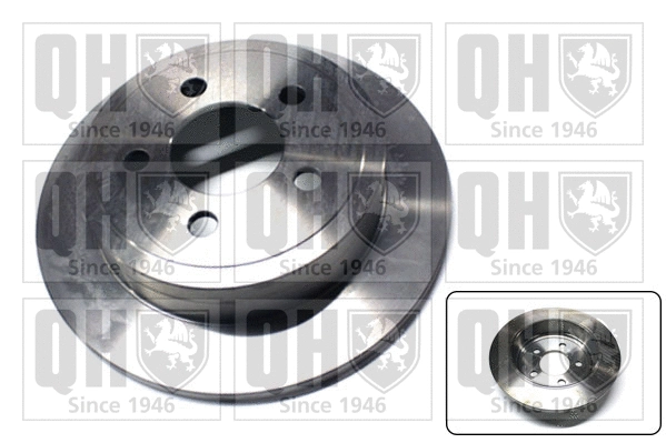 Disque de frein QUINTON HAZELL BDC5867