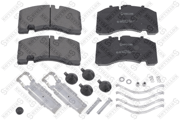 Kit de plaquettes de frein, frein à disque STELLOX 85-11430-SX