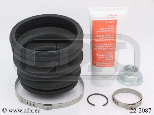 Jeu de joints-soufflets, arbre de commande CDX 22-2087