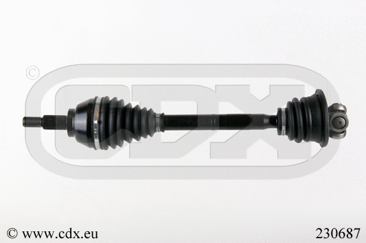 Arbre de transmission CDX 230687