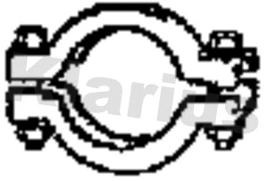 Pièce de serrage, échappement KLARIUS 430485