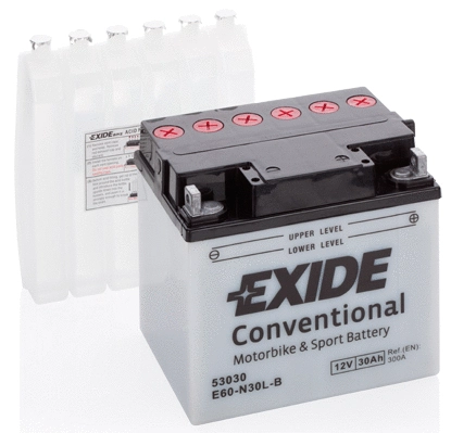 Batterie de démarrage TUDOR E60-N30L-B