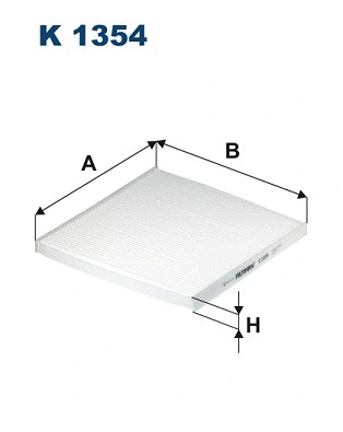 Filtre, air de l'habitacle FILTRON K 1354