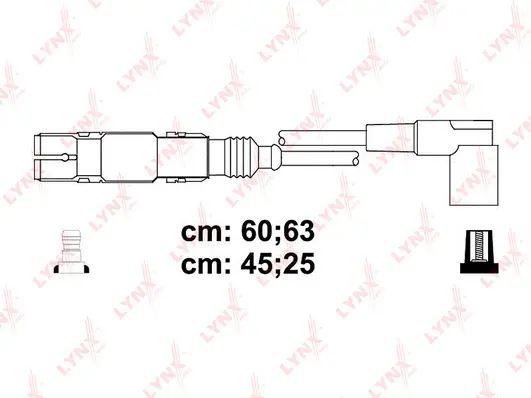 Kit de câbles d'allumage LYNXAUTO SPC8036