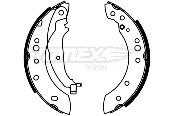 Jeu de mâchoires de frein TOMEX Brakes TX 22-21