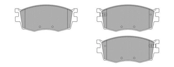 Kit de plaquettes de frein, frein à disque FREMAX FBP-1632