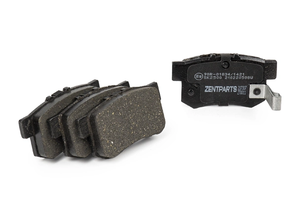 Kit de plaquettes de frein, frein à disque ZentParts Z07307