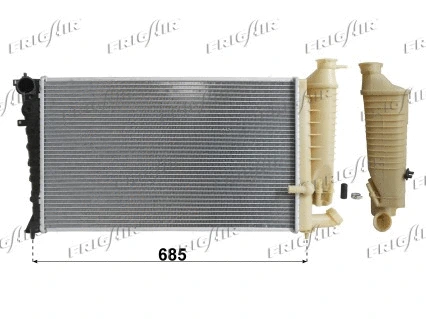 Radiateur, refroidissement du moteur FRIGAIR 0108.2055