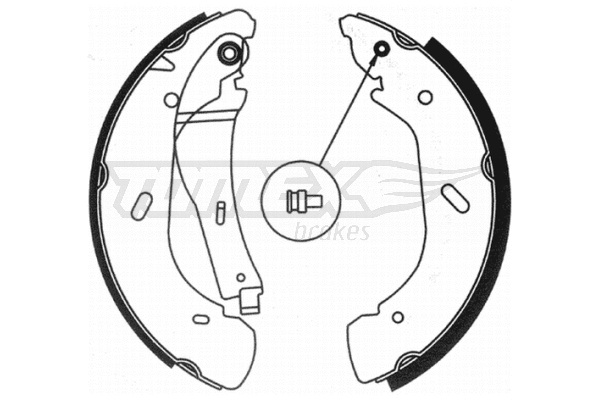 Jeu de mâchoires de frein TOMEX Brakes TX 20-95