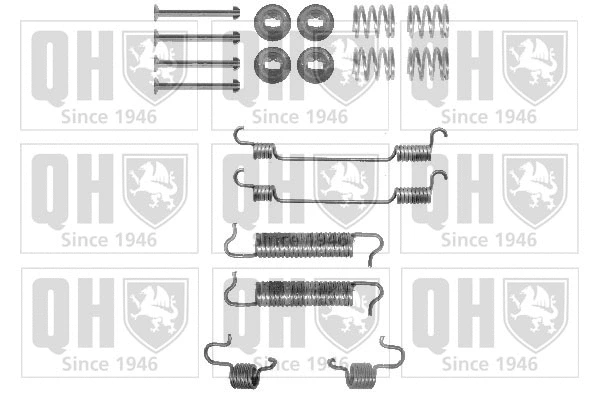 Kit d'accessoires, mâchoire de frein QUINTON HAZELL BFK427