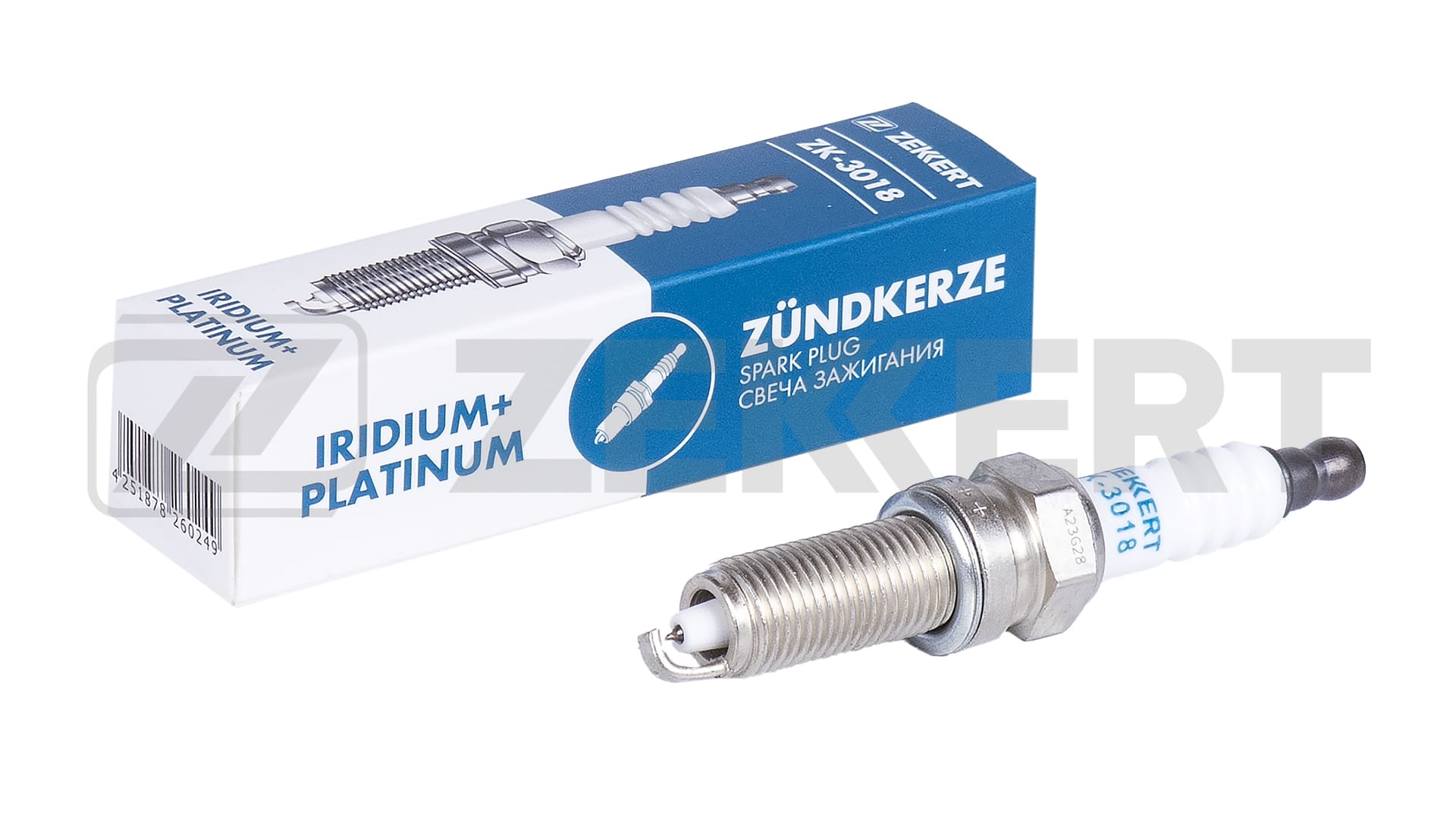 Bougie d'allumage ZEKKERT ZK-3018