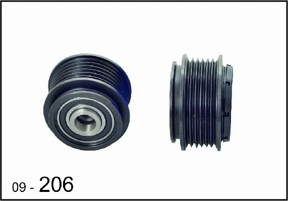 Poulie roue libre, alternateur DEXWAL MOBIDEX 09-206