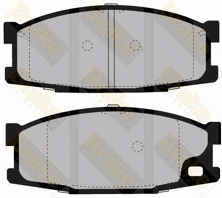 Kit de plaquettes de frein, frein à disque Brake ENGINEERING PA1373
