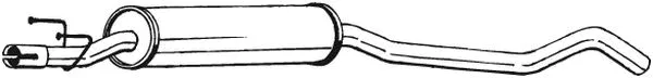Silencieux central BOSAL 281-541