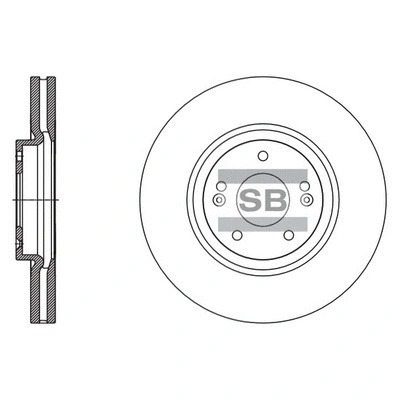Disque de frein Hi-Q SD1132