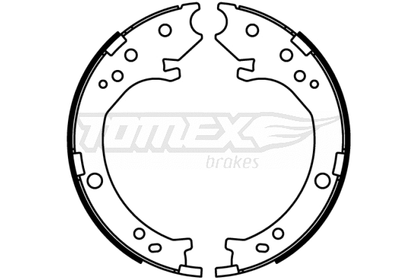 Jeu de mâchoires de frein TOMEX Brakes TX 22-51