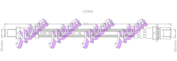 Flexible de frein KAWE H3901