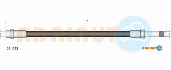 Flexible de frein ADRIAUTO 27.1212