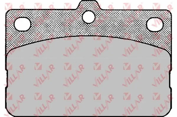 Kit de plaquettes de frein, frein à disque VILLAR 626.0136