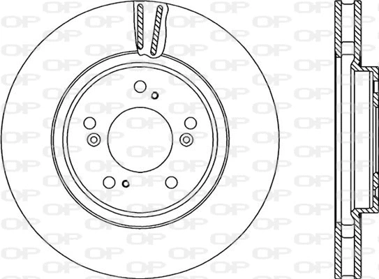 Disque de frein OPEN PARTS BDR2202.20