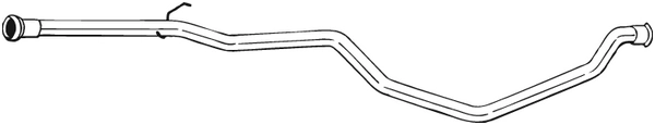 Tuyau d'échappement KLOKKERHOLM 938-817