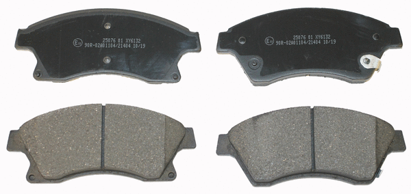 Kit de plaquettes de frein, frein à disque National NP2511