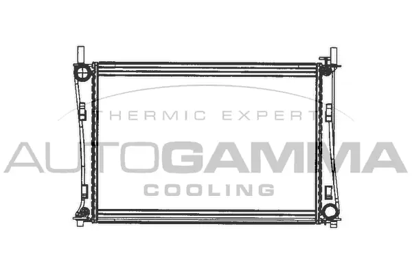 Radiateur, refroidissement du moteur AUTOGAMMA 103072