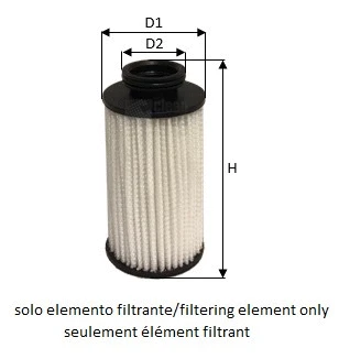 Filtre d'urée CLEAN FILTERS MU8000
