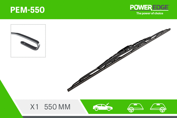 Balai d'essuie-glace PowerEdge PEM-550