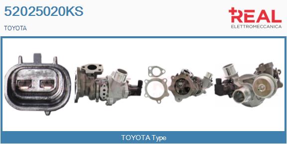 Turbocompresseur, suralimentation REAL 52025020KS