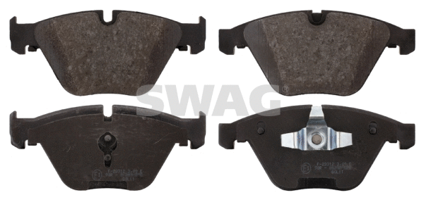 Kit de plaquettes de frein, frein à disque SWAG 20 91 6728