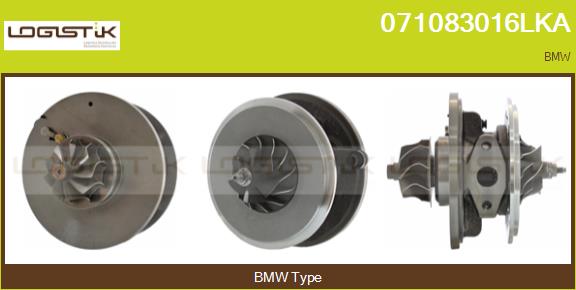 Groupe carter, turbocompresseur LGK 071083016LKA