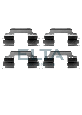 Kit d'accessoires, plaquette de frein à disque ELTA AUTOMOTIVE EA8527